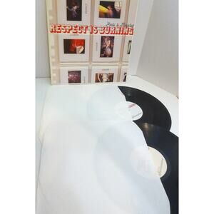 Paris Is Sleeping Respect Is Burning House Music Vinyl VG+ Virgin LPVIR69